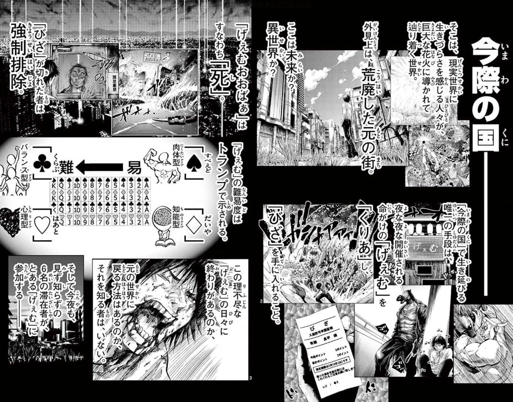 漫画『今際の国のアリス』より